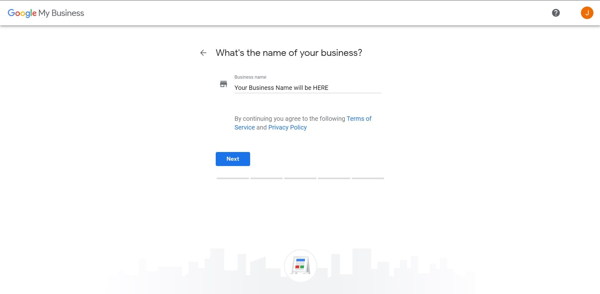 steps for google verified listing
