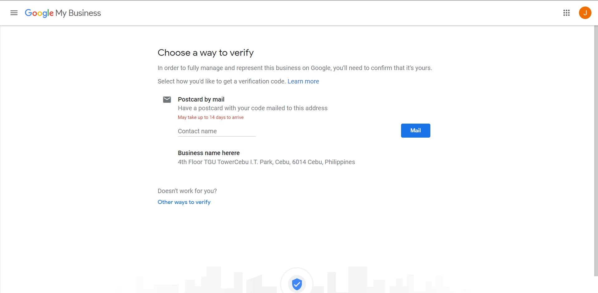 steps for google verified listing