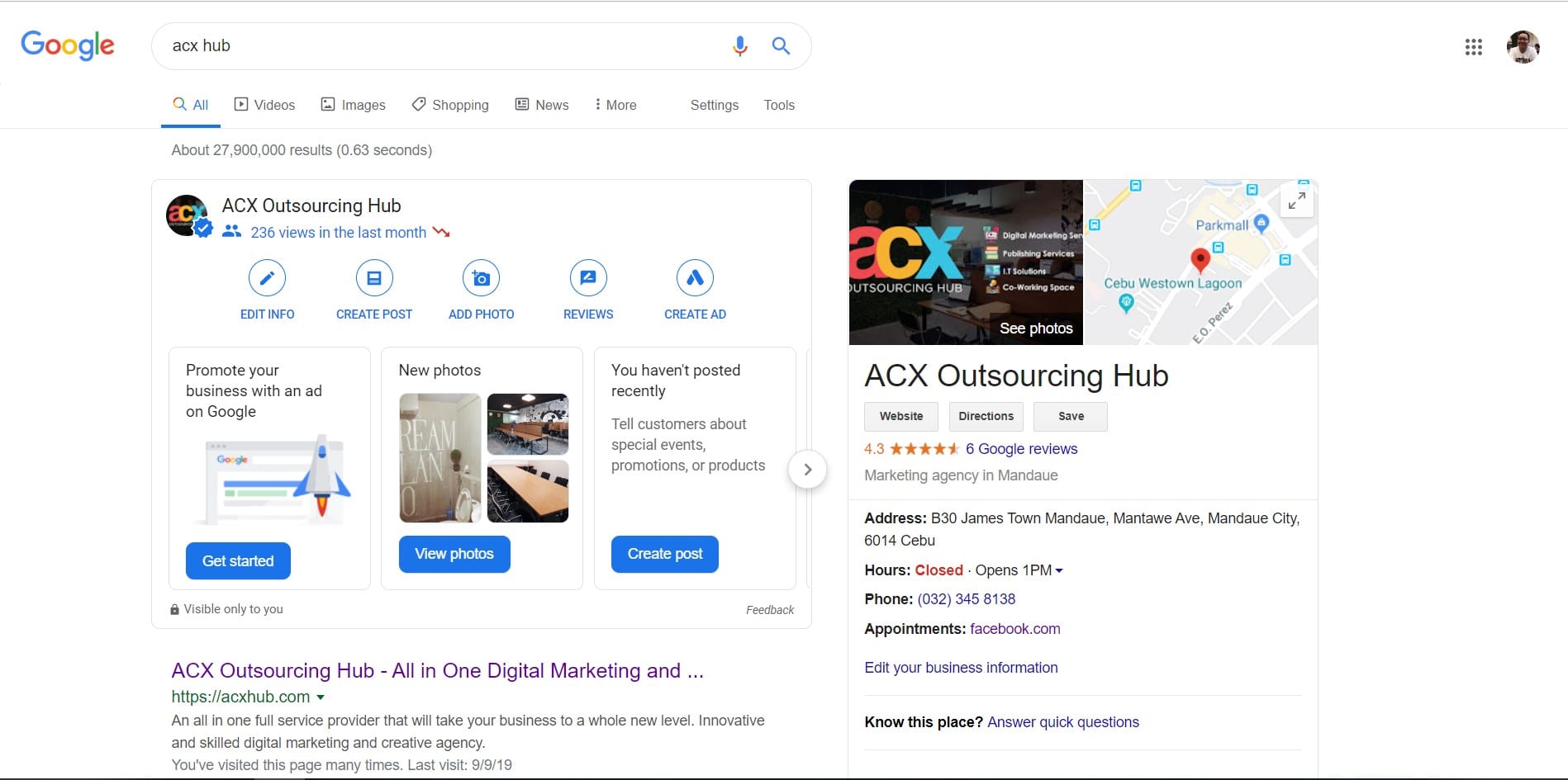 Business Offline to Online - ACX Outsourcing HUB